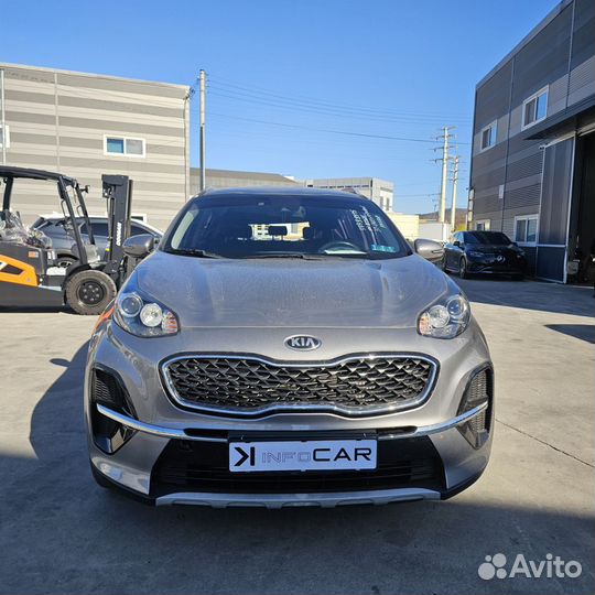 Kia Sportage 2.0 AT, 2020, битый, 59 000 км