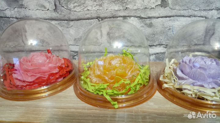 Мыло ручной работы. Пионы