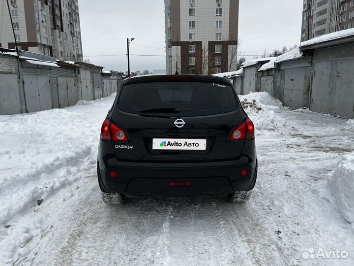 Nissan Qashqai 2.0 CVT, 2008, 250 000 км