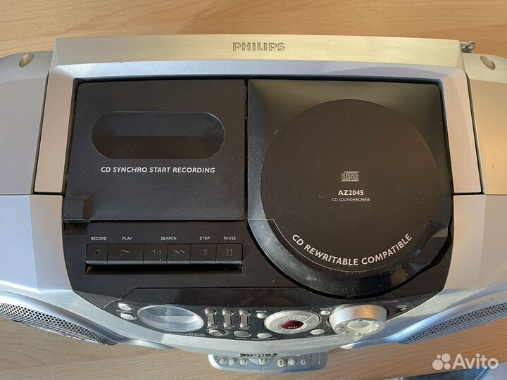 Магнитола philips FM, CD
