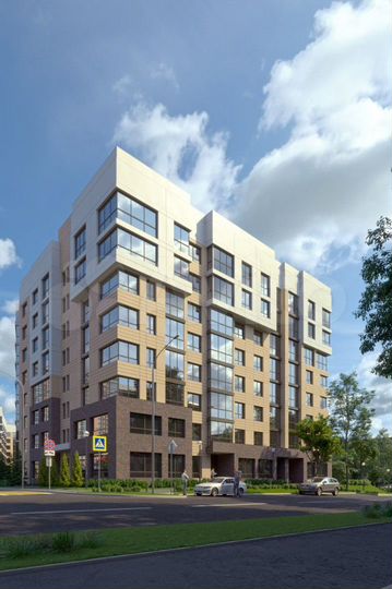 1-к. квартира, 39,4 м², 3/8 эт.