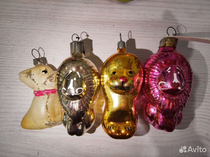 Елочные игрушки СССР