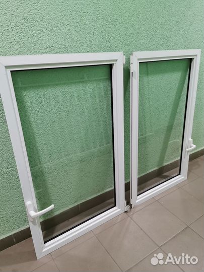 Окна стекло пакет металлическая рама