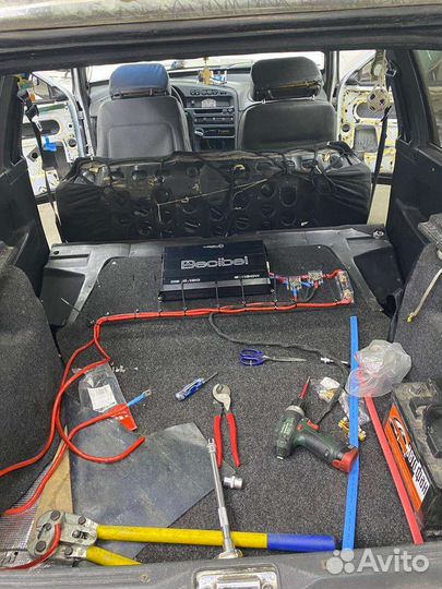 Установка динамиков,Магнитол Android, Шумоизоляция