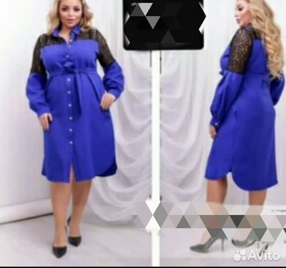Платье рубашка