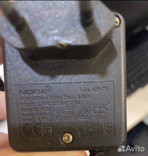 Зарядка на телефон nokia