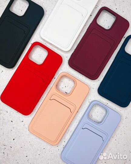 Чехлы с отделом под карту, для iPhone Xr/11/12/13