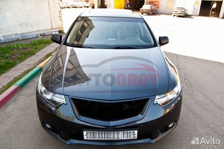 Решетка радиатора (с сеткой) Mugen Honda Accord 8