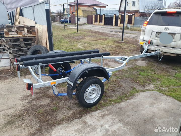 Прицеп лодочный оцинк. до 4.0м Дельфин Трейлер