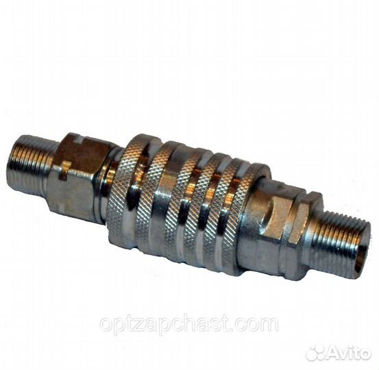 Муфта евро S32 разрывная (клапан) (M27х1,5-M27x1,5