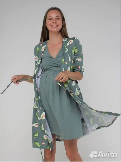 Халат и сорочка для беременных