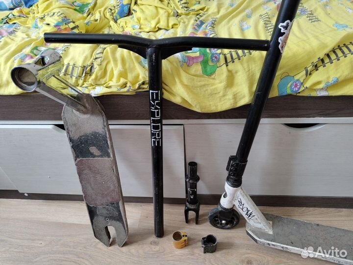 Трюковой самокат Обмен на скейт