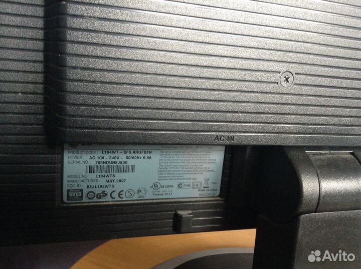 Монитор для компьютера