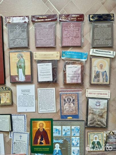 Церковные, православные иконы, разные