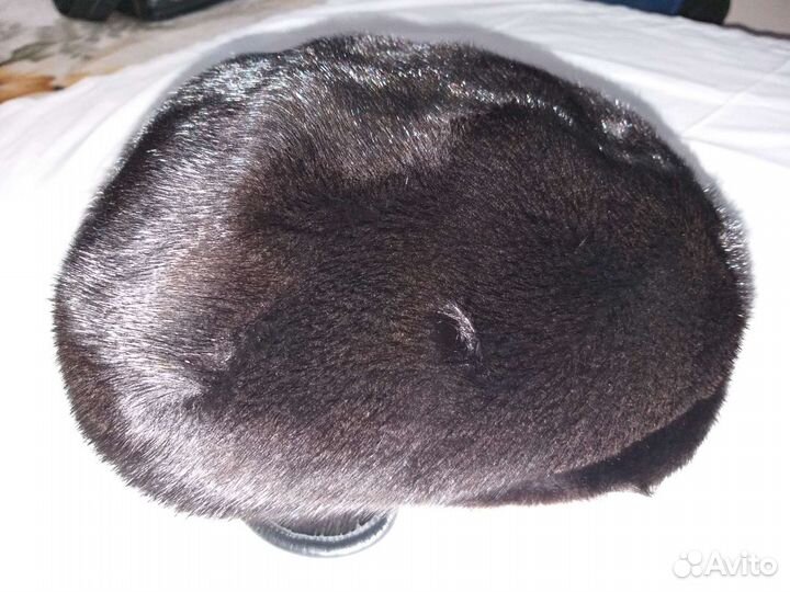 Норковая мужская кепка