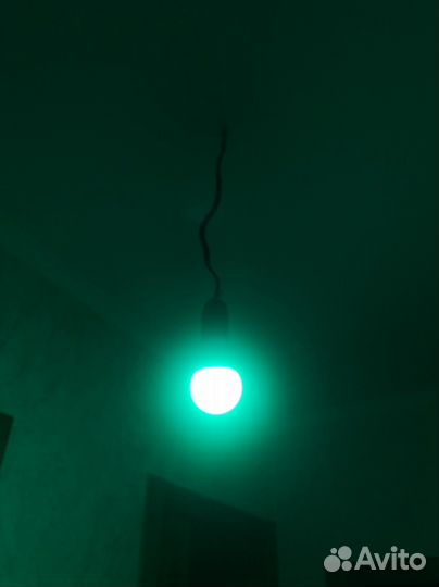 Светодиодная лампа RGB с пультом