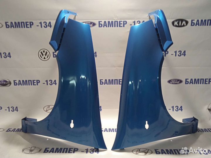 Крыло Лада Калина 1 в цвет кузова Слива-478