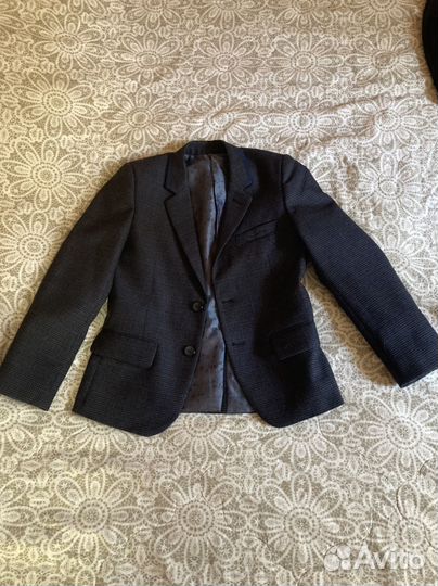 Школьный пиджак для мальчика 122 128