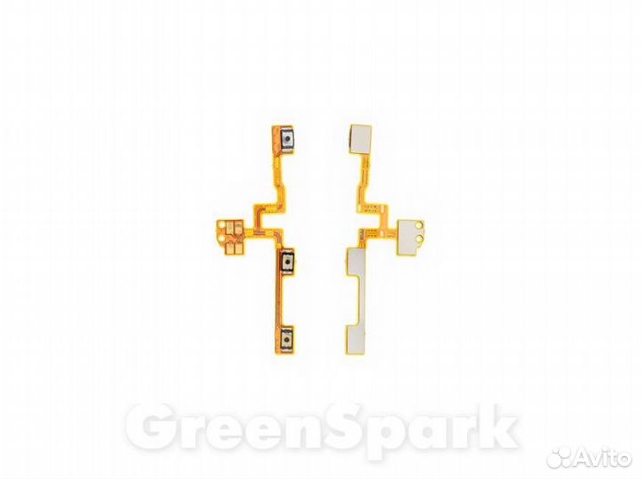 Шлейф для Xiaomi Redmi Note 9S/Note 9 Pro + кнопк