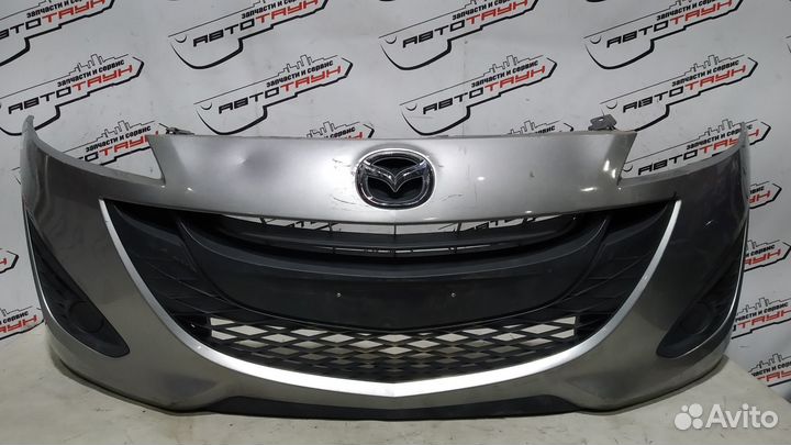 Бампер mazda5 premacy cweaw cwefw cwffw C51350031ABB передний серый, 38P QA5076