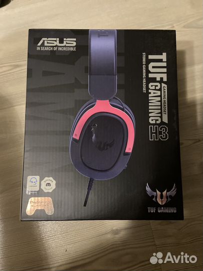 Tuf gaming h3 Наушники Геймерские