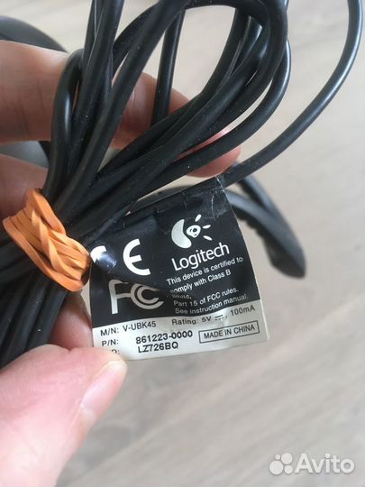 Вебкамера logitech