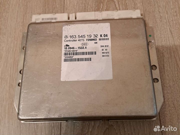 Блок ESP на Мерседес ML320 W163