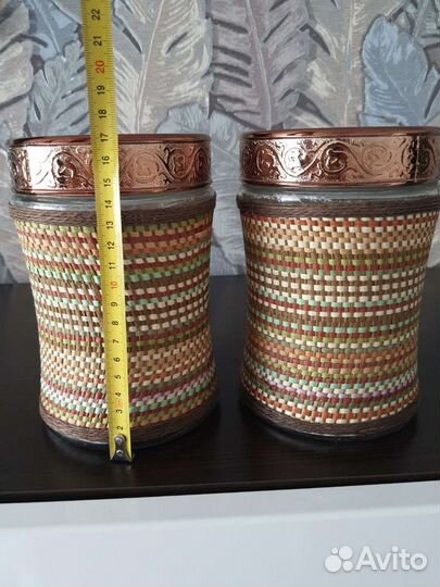 Банки для сыпучих и жидких продуктов стекло