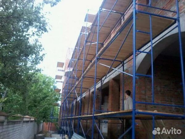 Леса строительные б/у (Фасадные - комплект)