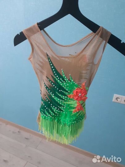 Купальник для художественной гимнастики 130-140см