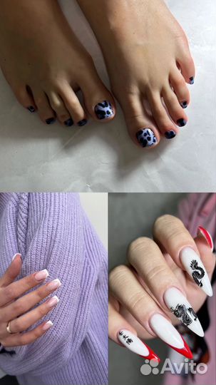 Маникюр+покрытие гель лаком