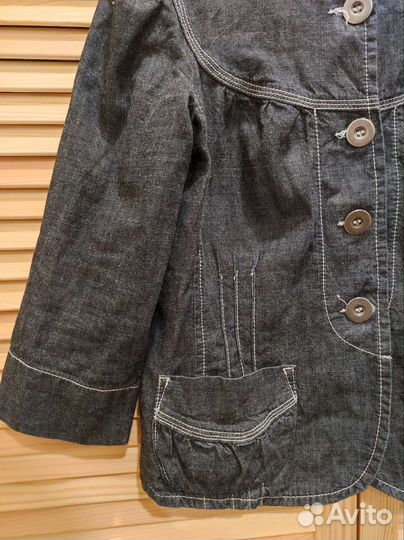 Пиджак джинсовый