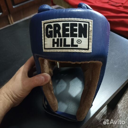 Боксерский шлем green hill
