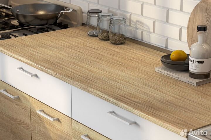 Кухня белая сонома новая 2.0м IKEA-стиль