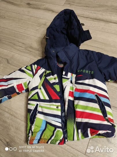 Зимний костюм для мальчика 134