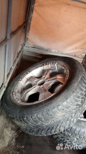 Диски toyota land cruiser r 20 (в сборе) 4 штуки