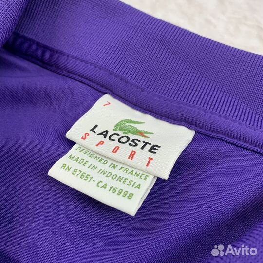 Теннисное поло Lacoste оригинал xxl