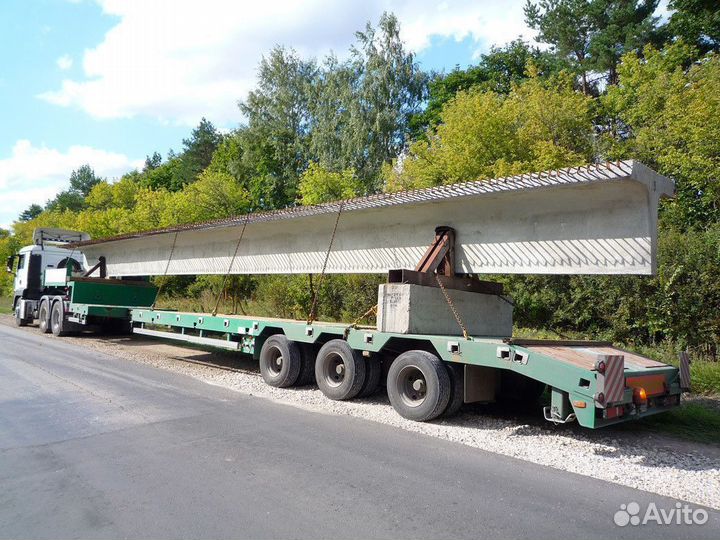 Грузоперевозки Негабаритных Грузов Тралом от 300км