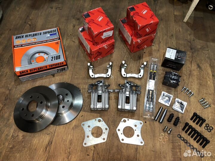 Задние дисковые тормоза Lucas TRW на ваз
