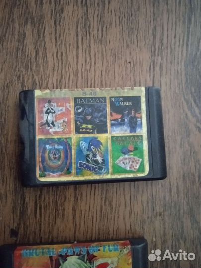 Катриджи для sega