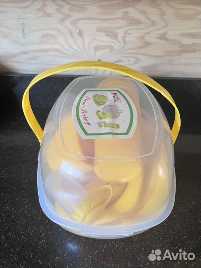 Набор посуды для пикника пластиковая набор