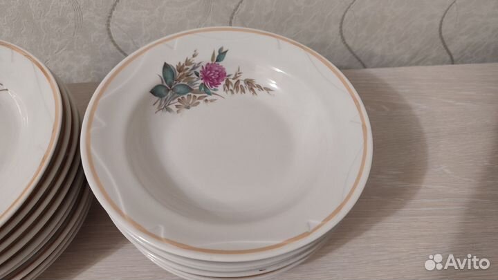 Тарелки. Добрушский фарфоровый завод