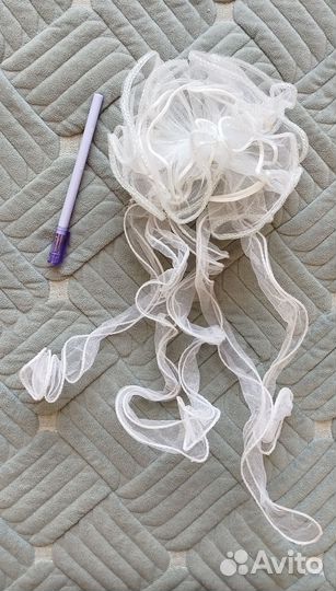 Банты на резинке и заколки