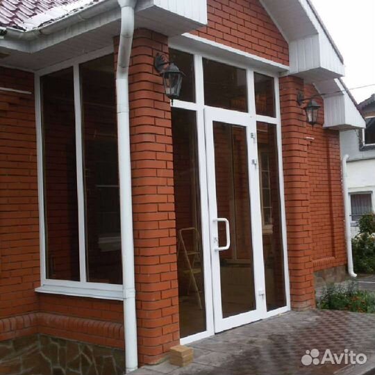 Двери алюминиевые