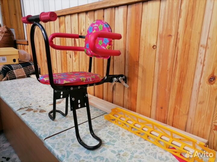 Детское велокресло переднее