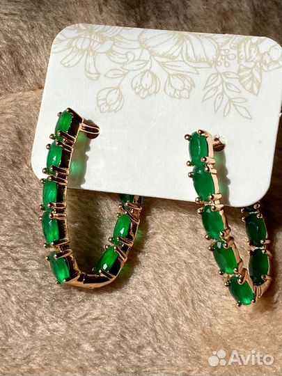 Серьги Мистик Топаз