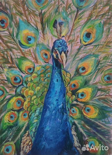 Картина маслом на холсте 