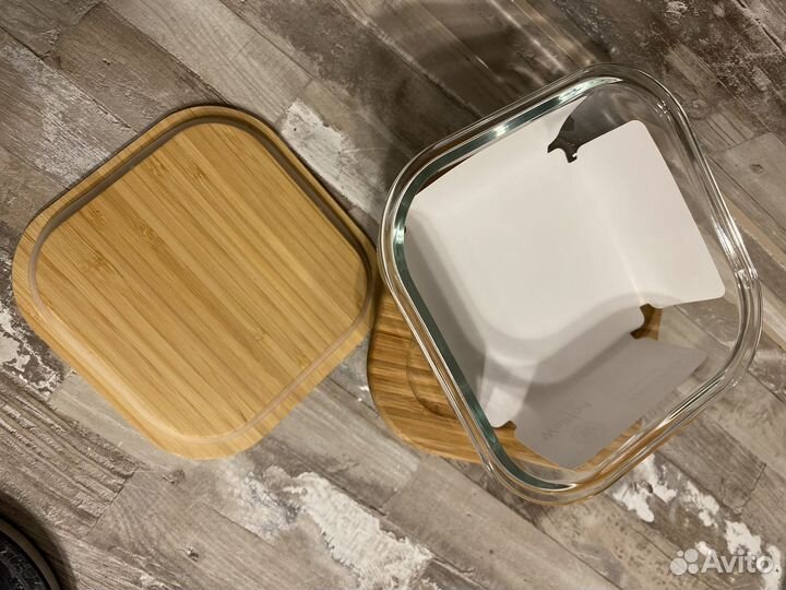Новые контейнеры с крышкой стеклянные