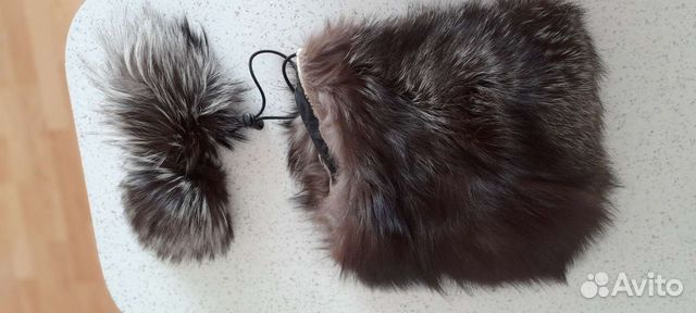 Шапка из чернобурки