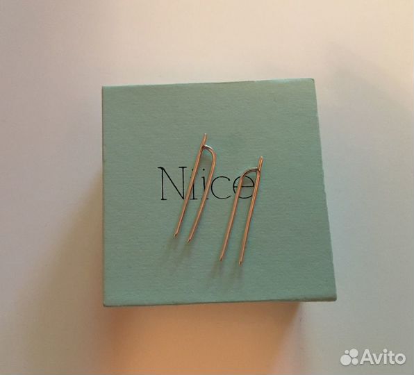 Серьги (новые) серебро